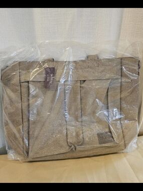 Bella Russo Extra Large 13.8" Tote Bag Shoulder Strap Handles Travel Book Bag